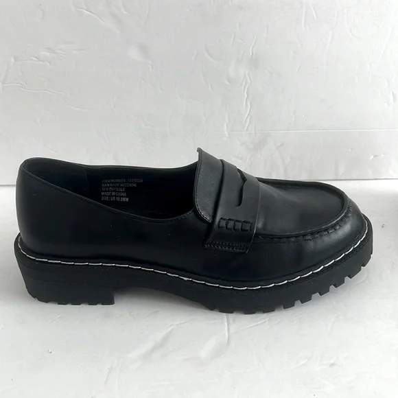 TORRID Shoes Women’s Chunky Lug Loafers Chunky Block Heel Shoes Size 10.5WW New - Picture 5 of 8